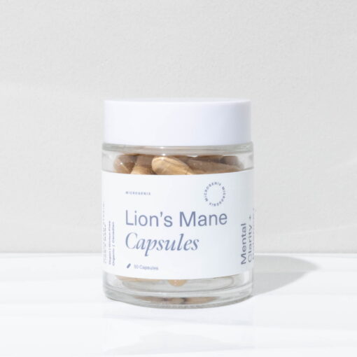 Lion’s Mane Capsules Brain Food V | GF
